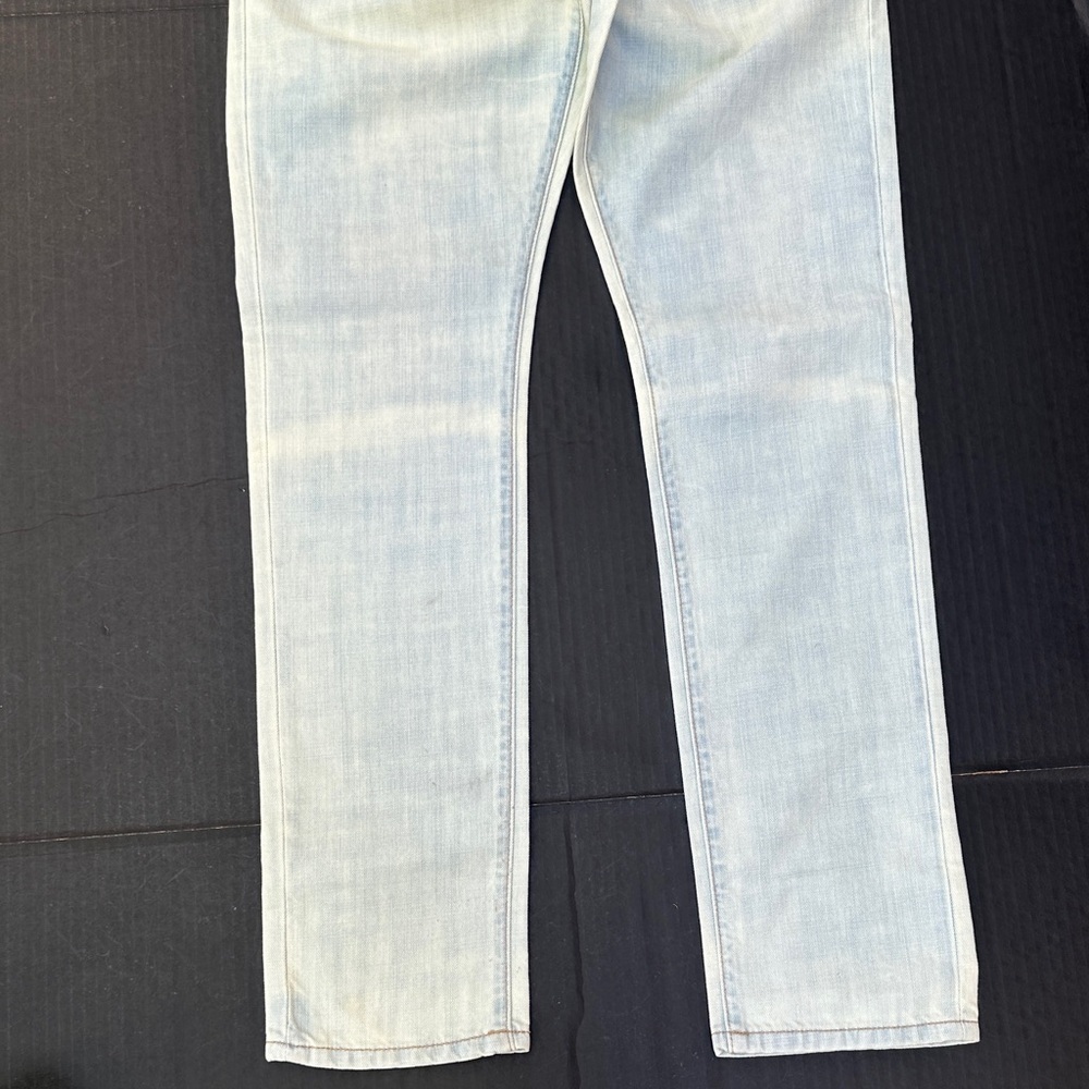 NET Guess Men's Faded Blue Slim Jeans SZ 30x32 - Picture 3 of 8